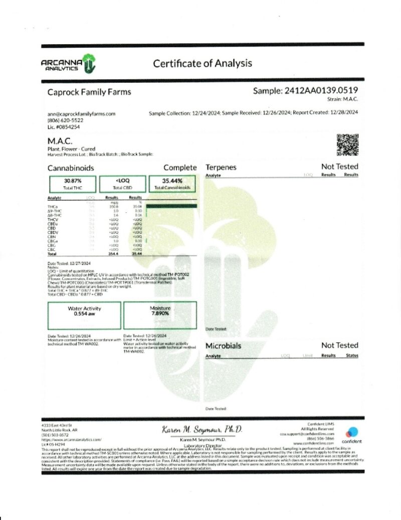 MAC THCA Flower (Hybrid) Premium - Image 2